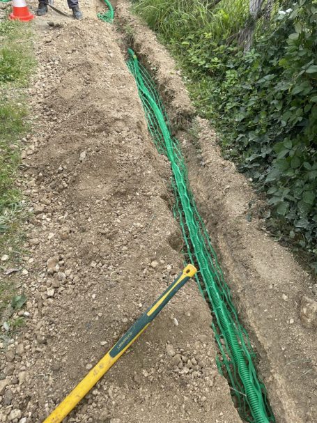 travaux fibre optique bas rhin a strasbourg , Bischheim, Hœnheim